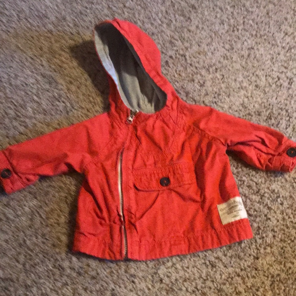 Oshkosh nb rust orange jacket